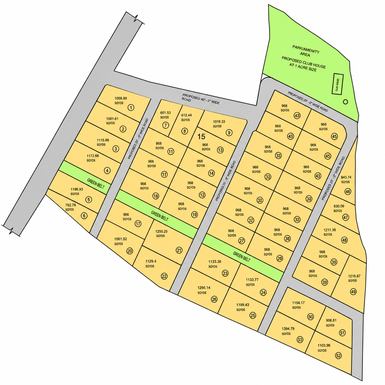 Project Layout Map